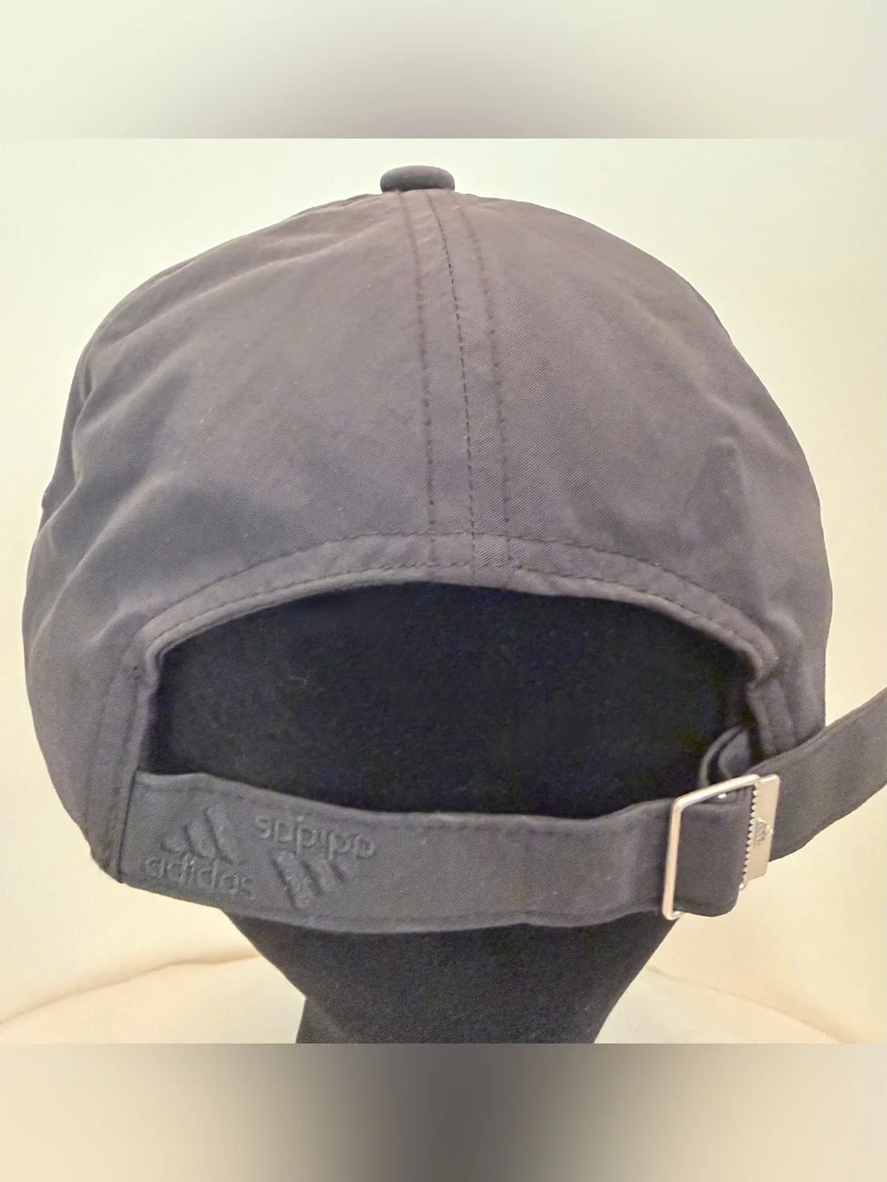 Adidas AEROREADY Three Stripe Life Black Adjustable Performance Golf Hat